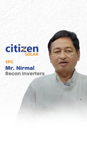 At the Renewable Energy India Expo 2025, Mr. Nirmal from Recon Inverter shared key insights on advancing inverter technology and supporting India’s solar revolution. Citizen Solar and Recon continue to collaborate for a smarter, more sustainable energy future. 🌞 #CitizenSolar #REIExpo2025 #RenewableEnergy #SolarTechnology #CleanPower #Innovation