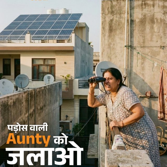 बिजली का बिल कम, और पड़ोस वाली aunty की चिंता ज़्यादा!
Solar लगाओ, घर भी चमके–आप भी! ☀️🏡

#CitizenSolar #GreenEnergy