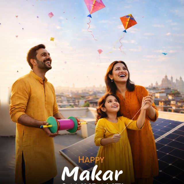 🪁☀️ Let Your Dreams Fly High with the Power of the Sun

This Makar Sankranti, as kites soar higher and new beginnings take shape, choose an energy that’s clean, bright, and reliable for your home.

Just like the sun marks a new season, Citizen Solar powers a brighter future for your family - every single day.

✨ Happy Makar Sankranti!
⚡ Citizen Solar – Bharat ka apna solar panel. 🇮🇳

#CitizenSolar #HappyMakarSankranti #UttrayanVibes