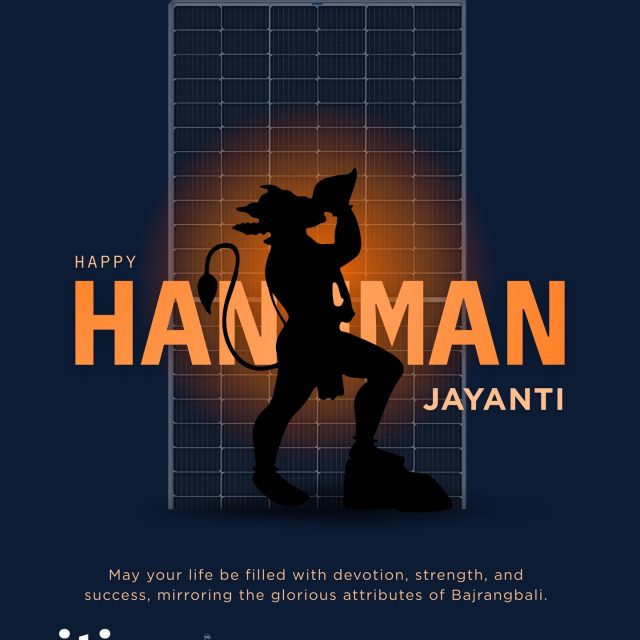 On this Hanuman Jayanti, may Lord Hanuman bless your life with strength, energy, and unstoppable power—just like the sun that fuels a brighter tomorrow. ☀️⚡

#HanumanJayanti #PowerOfSun #CitizenSolar