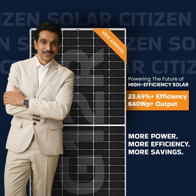Power up your future with smarter solar ☀️⚡

High efficiency. Higher output. Bigger savings.
Upgrade to the next generation of solar panels with 23.69%+ efficiency & 640Wp+ power - built for those who want more from every ray of sunlight.

💡 More Power
💡 More Efficiency
💡 More Savings

Switch to smarter energy today.

#CitizenSolar #SolarEnergy #GoSolar