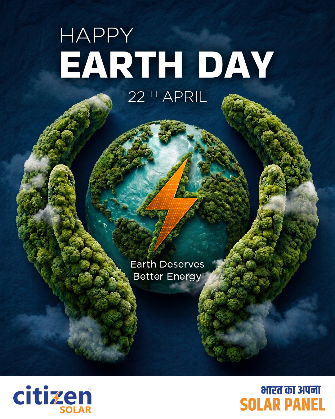 This Earth Day, let’s not just celebrate the planet-let’s power it responsibly.
Switch to solar today and give Earth the future it deserves. ☀️🌱

#EarthDay #CitizenSolar #GoSolar #SustainableLiving