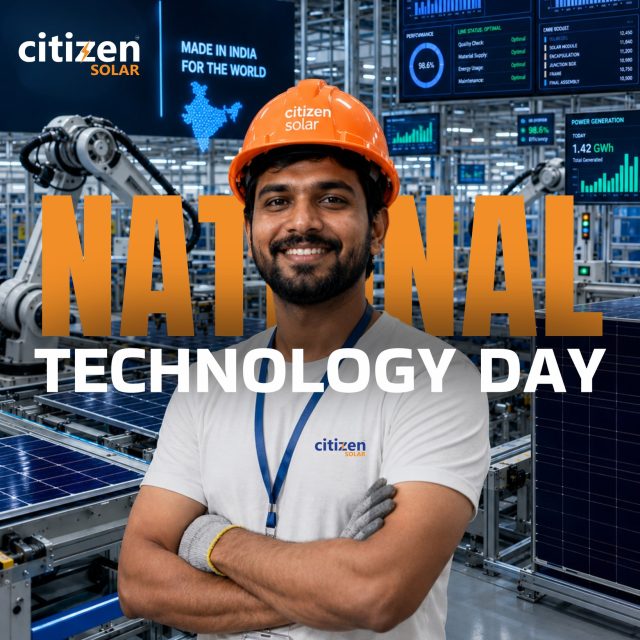 Powering the future with innovation, automation, and clean energy ☀️⚡
Welcome to the new era of solar manufacturing with Citizen Solar 🇮🇳

Where cutting-edge technology meets sustainable vision - building smarter energy solutions for tomorrow. 🌍🔋

#CitizenSolar #SolarEnergy