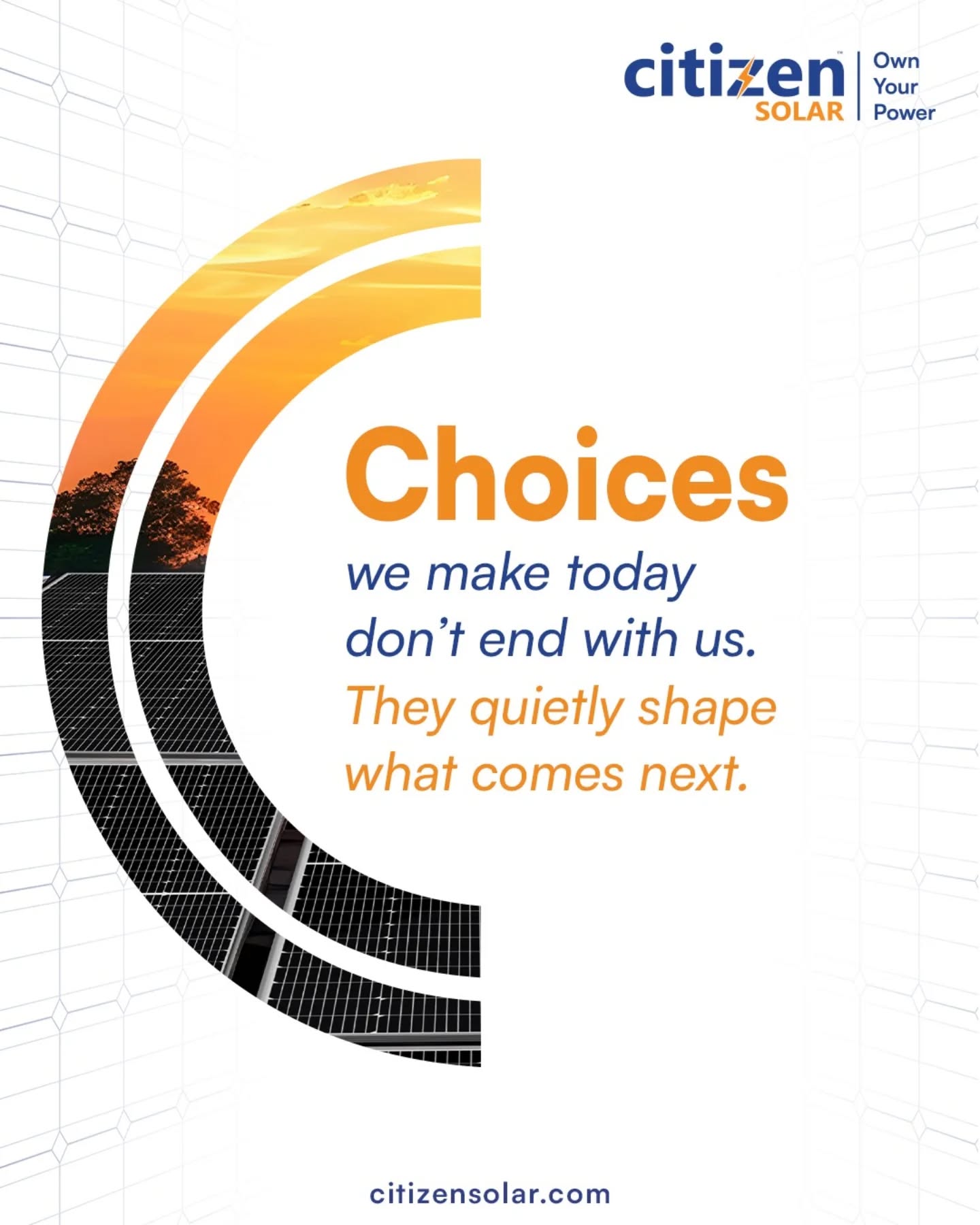 The future isn’t shaped by what we consume.
It’s shaped by what we take responsibility for.

Power is one of those choices.

Citizen Solar | Own Your Power
.
.
.
#CitizenSolar #OwnYourPower #EnergyIndependence #EnergyCitizens