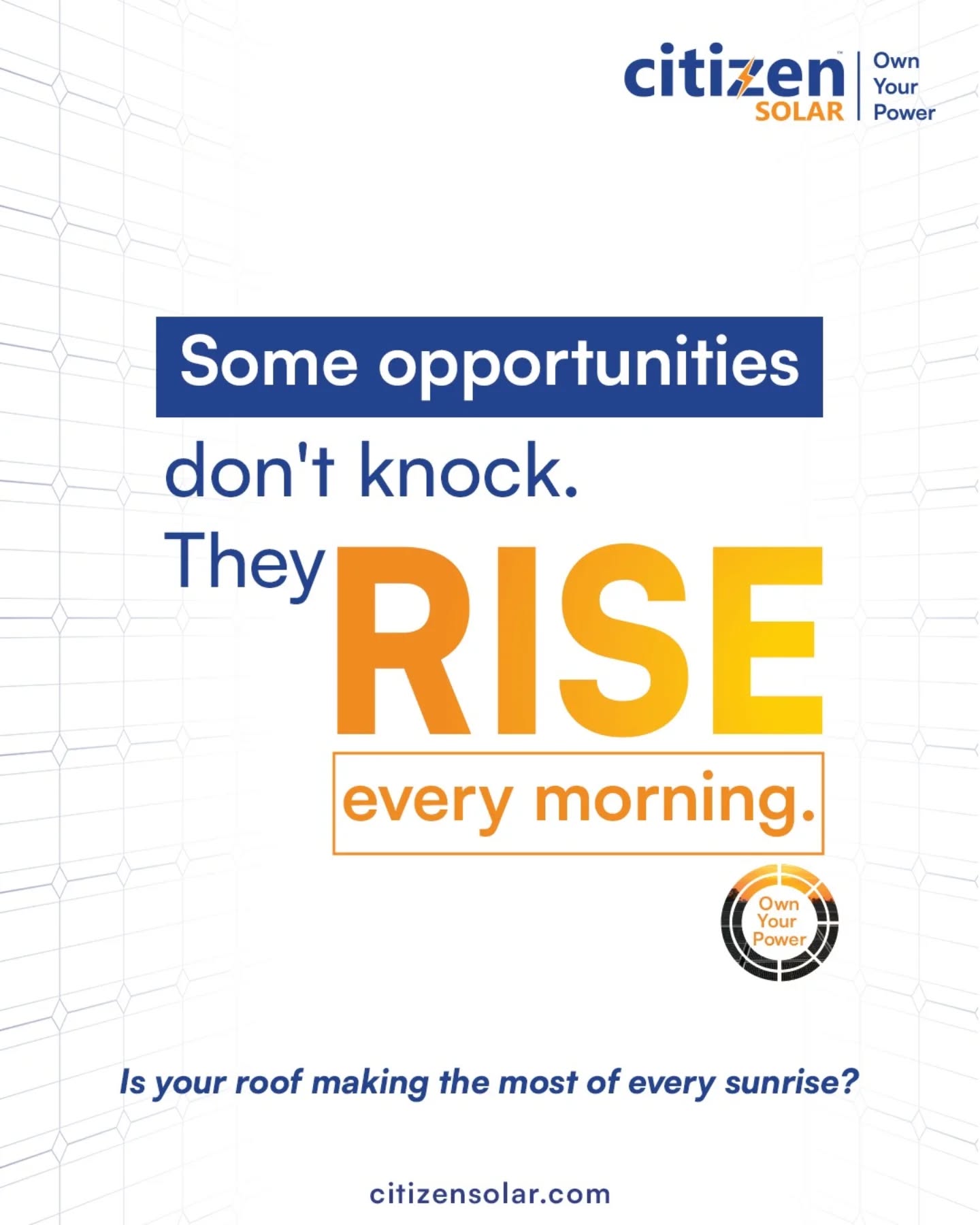 Not every opportunity asks for attention.
Some simply wait to be put to use.
.
.
.
#CitizenSolar #OwnYourPower #EnergyCitizens #SolarIndia