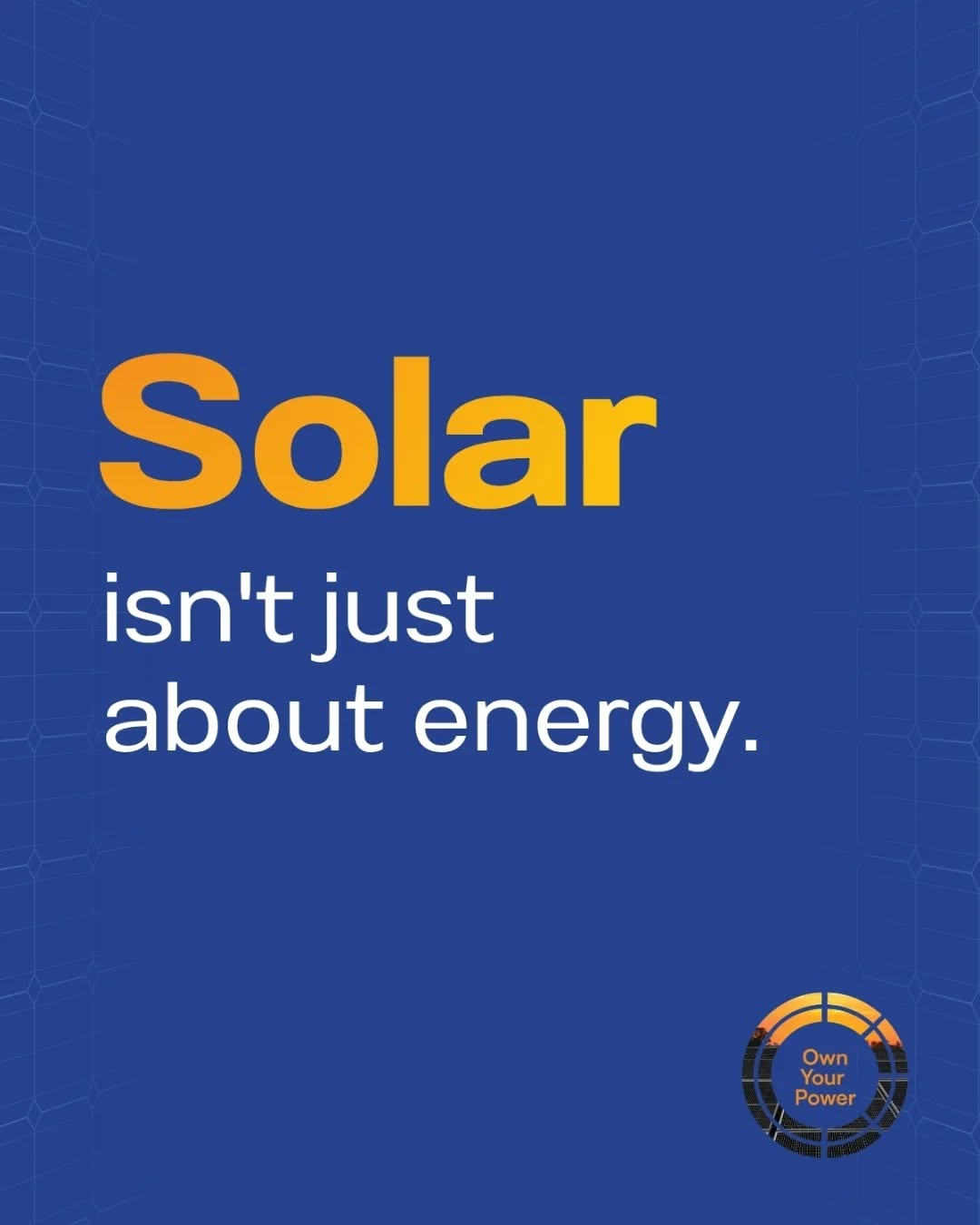 Solar isn't just about energy.

It's about making your roof work for your future.
Every sunrise is an opportunity. 

Every rooftop is an asset waiting to create value.
Because the best investments don't reward you once. They reward you every day.

Is your roof ready for tomorrow?
.
.
.
#OwnYourPower #CitizenSolar #SolarEnergy #EnergyIndependence

publishing date 14th july