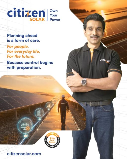 The best time to prepare isn't when you need power. It's before you do.

Every decision you make today shapes tomorrow.

Choosing solar isn't just about generating electricity. It's about planning ahead, taking control, and creating a more reliable future—for your home, your business, and the people who depend on you.

Control begins with preparation.

Own Your Power.
.
.
.
#CitizenSolar #OwnYourPower #SolarEnergy #RenewableEnergy