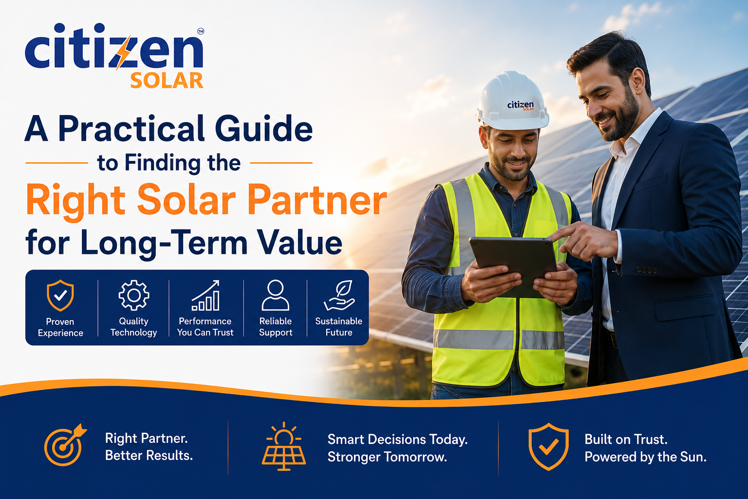 A Practical Guide to Finding the Right Solar Partner for Long-Term Value